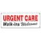 Signmission URGENT CARE WALK-INS WELCOME BANNER SIGN medical healthcare doctor emergency B-Urgent Care Walk-Ins Welcom - alternate 1